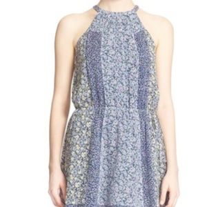 Joie "Makana C" Print Silk Dress
